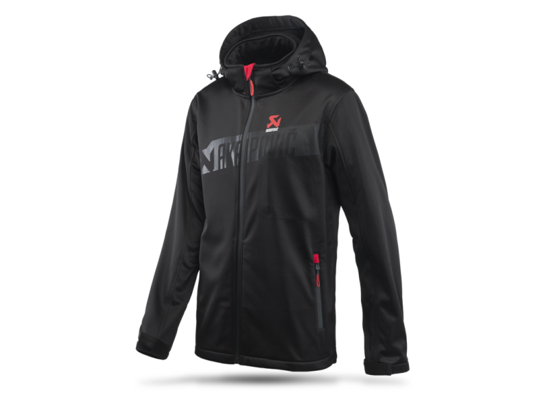 Akrapovic Akrapovic Mens Corpo Softshell Jacket Black - 2XL