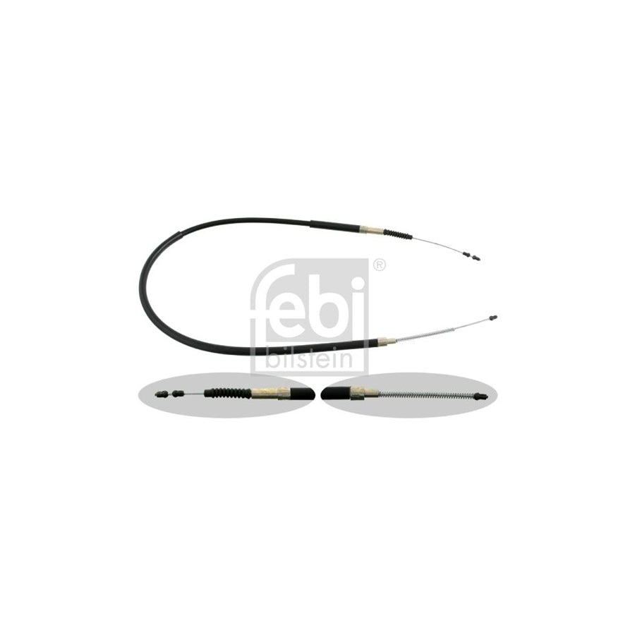 Febi Bilstein 17281 Hand Brake Cable Suitable for Mercedes-Benz 100