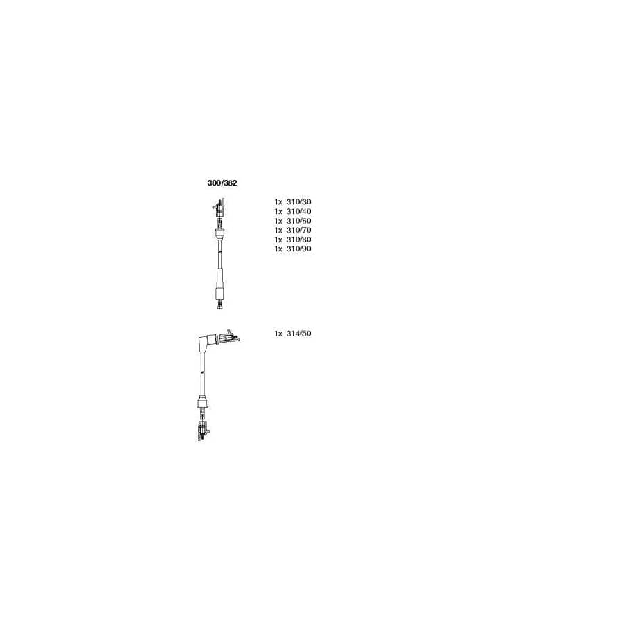 Bremi 300/382 Ignition Cable Kit