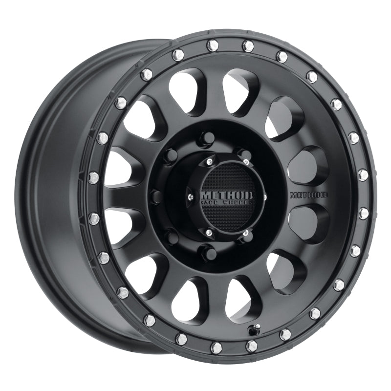 Method Wheels Method MR315 18x9 +18mm Offset 8x6.5 130.81mm CB Matte Black Wheel