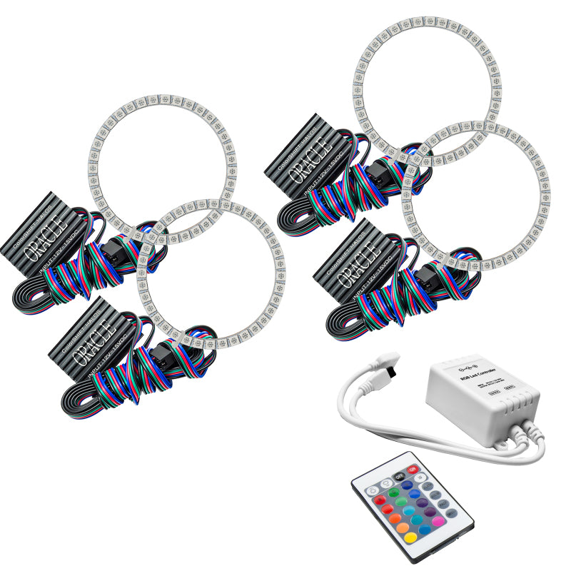 ORACLE Lighting Oracle Toyota Camry 07-09 Halo Kit - ColorSHIFT w/ Simple Controller