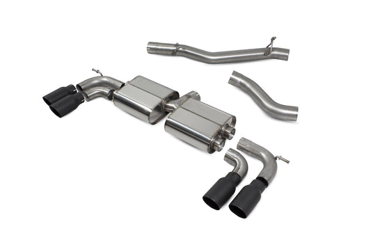 Scorpion SVWS044DC VW Golf MK7 R Non-Resonated Cat-Back System With No Valves | ML Performance US US