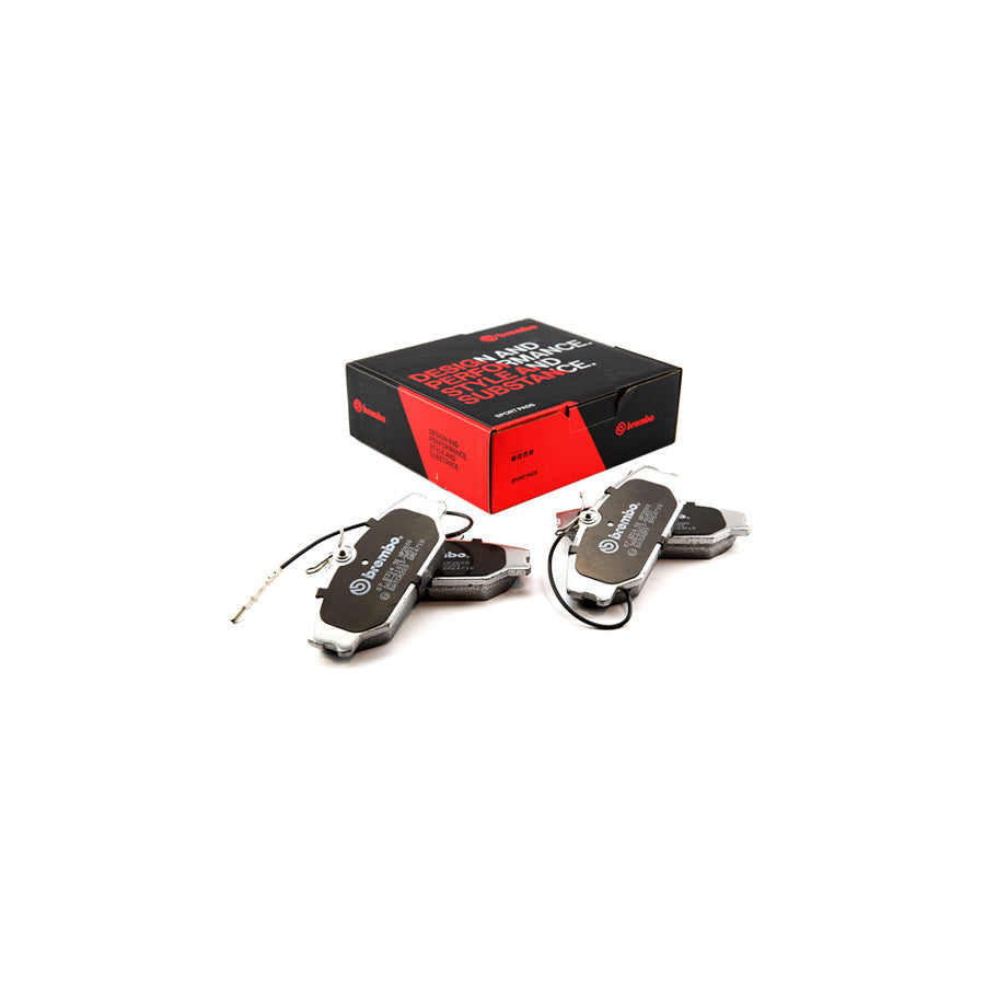 Brembo 07.B314.50 Renault Front HP2 High Performance Brake Pad Set (Inc. Espace, Laguna, Megane) | ML Performance US Car Parts