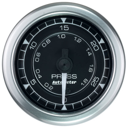Autometer Chrono 2-1/16in 30PSI Pressure Gauge