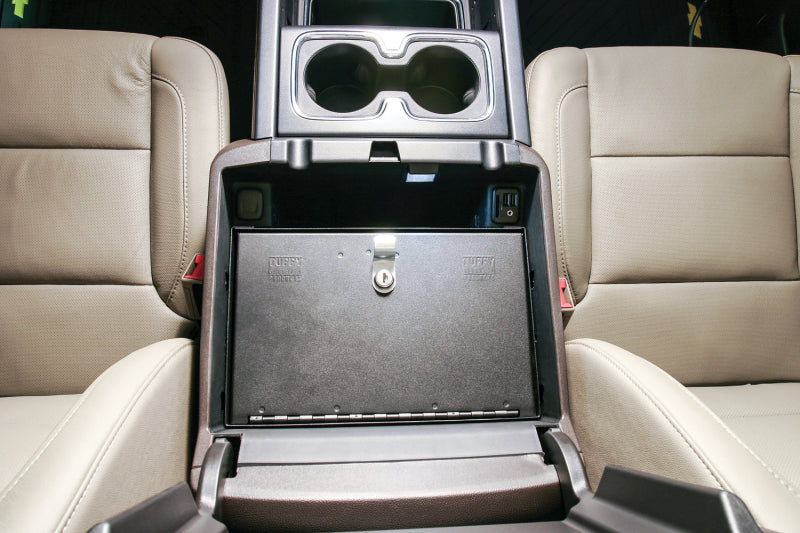 Tuffy Products Tuffy Console Safe W/ Keyed Lock For Chevrolet Silverado