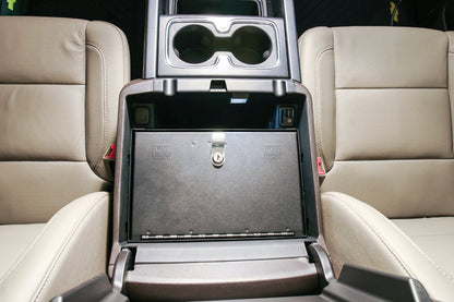 Tuffy Products Tuffy Console Safe W/ Keyed Lock For Chevrolet Silverado