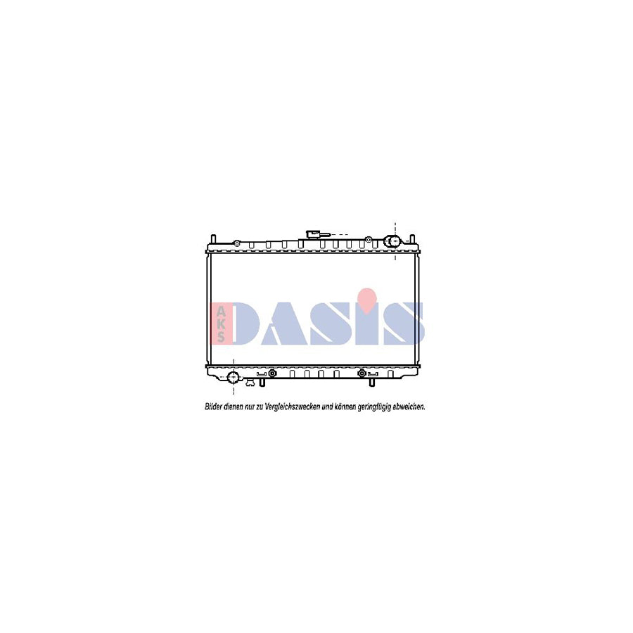 AKS Dasis 128099N Fan, Radiator