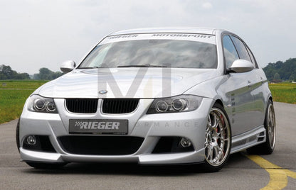 Rieger 00053410 BMW 3 Series E90 E91 Front Bumper 6 | ML Performance UK Car Parts