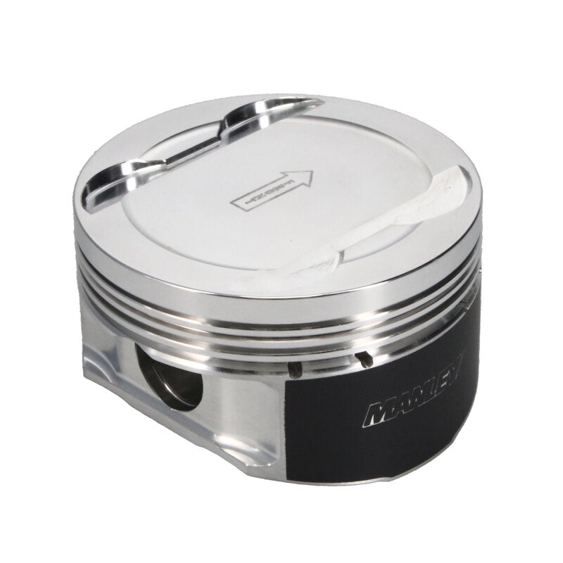 Manley Performance Manley Ford 3.7L Cyclone V6 3.76in Bore 9.5:1 Comp Ratio -5.0cc Dish Platinum Piston Set - Set of 6