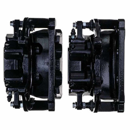 PowerStop Power Stop 2014 Chrysler 200 Front Black Caliper - Pair w/Bracket