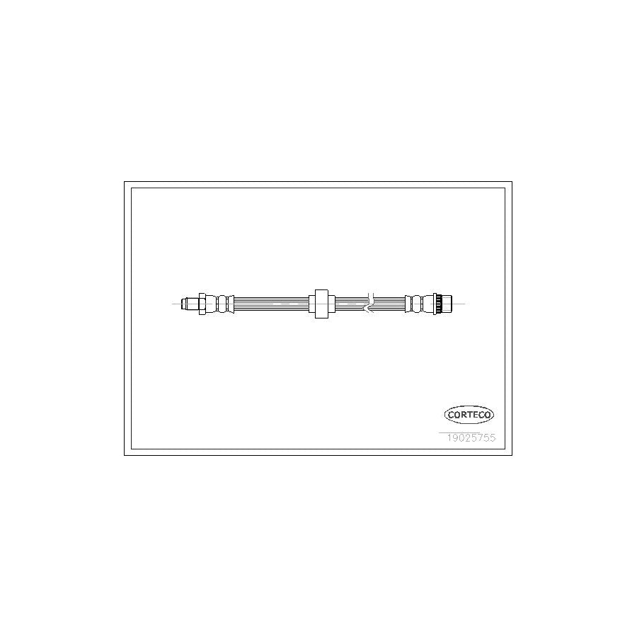 Corteco 19025755 Brake Hose