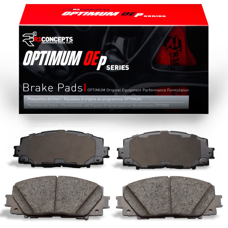 R1 Concepts R1 06-18 Toyota Yaris (USA/Canada) Front R1 Optimum OE Brake Pads