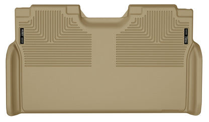 Husky Liners 15 Ford F-150 SuperCrew Cab WeatherBeater Tan 2nd Seat Floor Liner