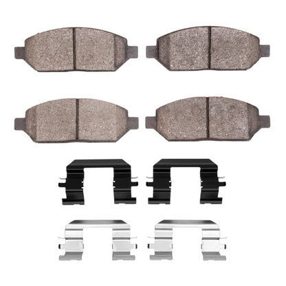 R1 Concepts R1 2017-2018 Chevrolet SPARK (Mexico) Front R1 Ceramic Pads & Hardware Kit