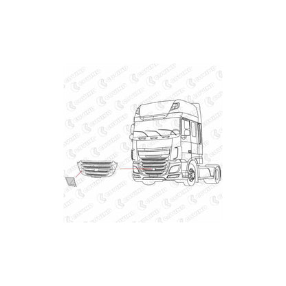 Covind Xf6/152 Cover, Radiator Grille