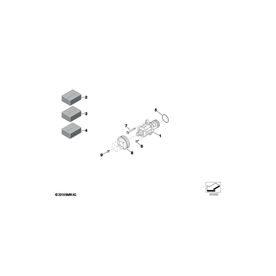 Genuine BMW 11511416935 Waterpump Housing S42 (Inc. E36 320i) | ML Performance US Car Parts