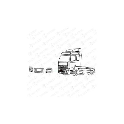 Covind 0Fh/135 Housing, Headlight