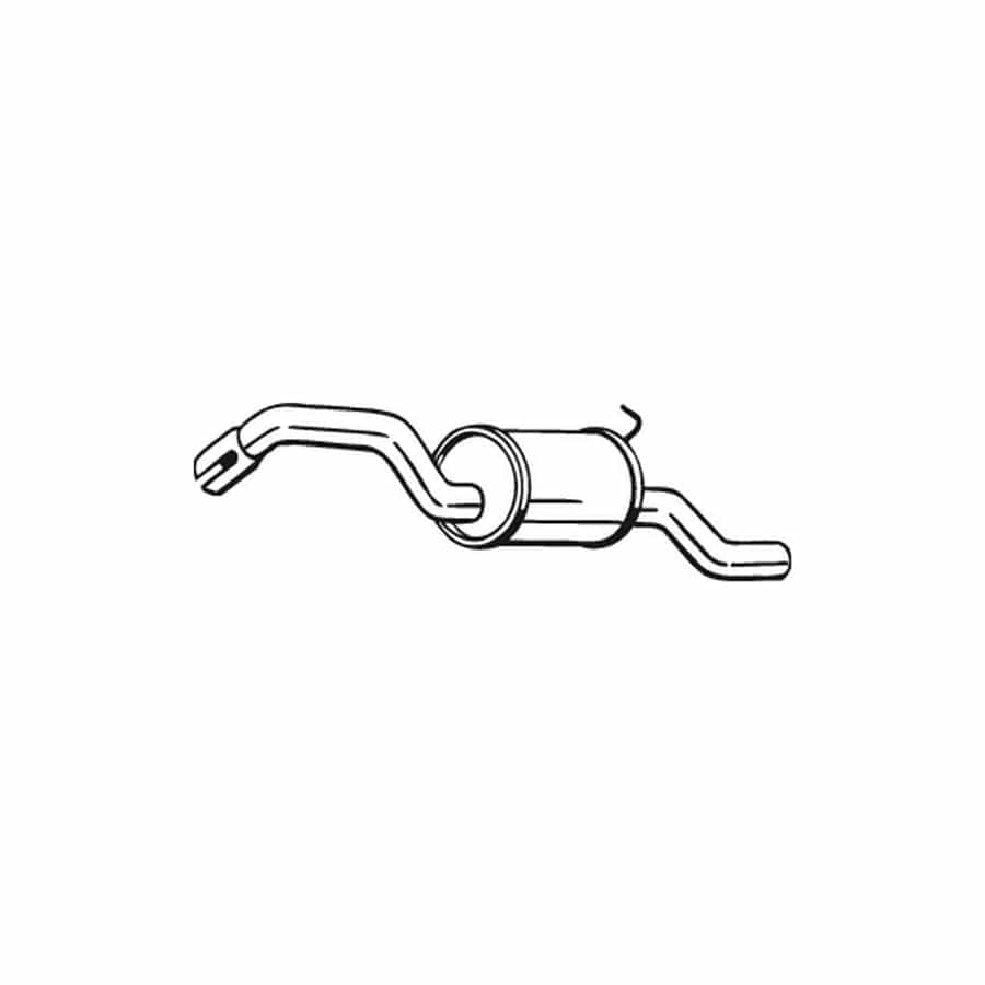 Bosal 154-471 Rear Silencer
