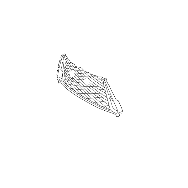 Genuine Lexus 53113-53150 IS Phase 3 Lower Grille