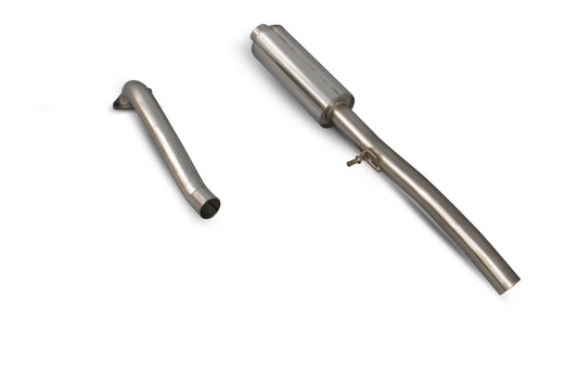 Scorpion SFD078U Ford Fiesta Rear Silencer To Cat-Back Upgrade (Resonated) | ML Performance US US