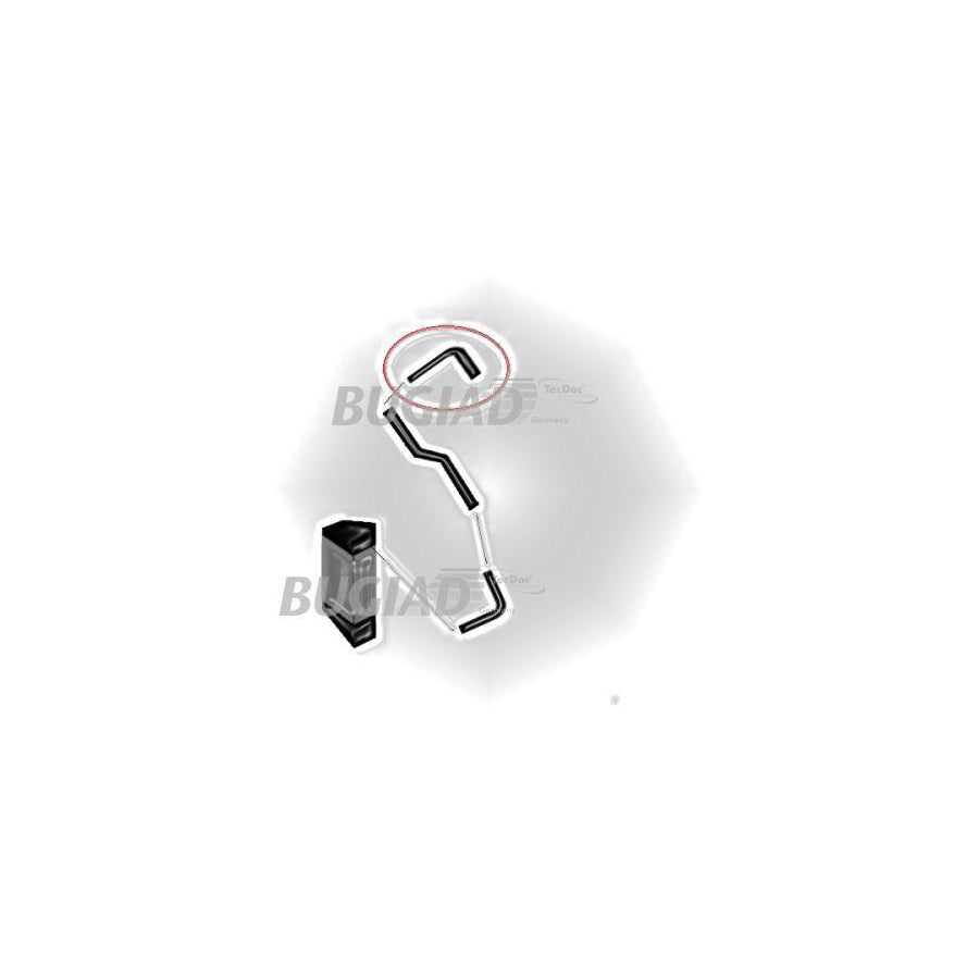 BUGIAD 82697 Charger Intake Hose