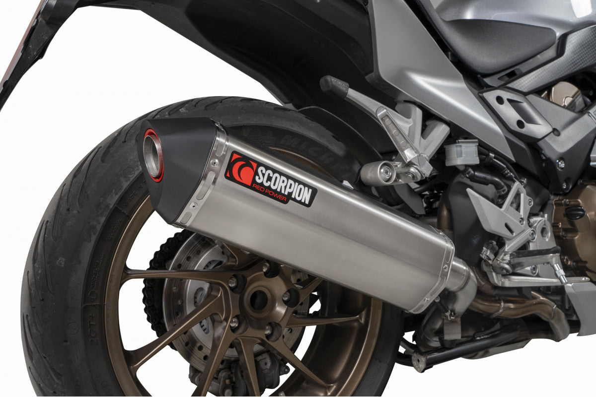 Scorpion RHA168TEO Honda VFR800 F Serket Parallel Slip-On - Titanium Sleeve | ML Performance US US