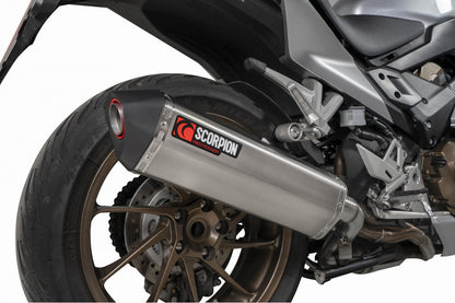 Scorpion RHA168TEO Honda VFR800 F Serket Parallel Slip-On - Titanium Sleeve | ML Performance US US