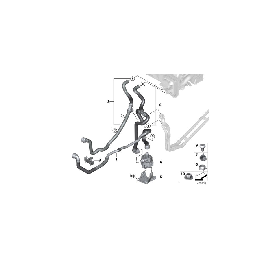 Genuine BMW 64116834936 G07 Auxiliary Water Pump (Inc. X7 30dX, X7 40iX & X7 M50dX) | ML Performance US Car Parts