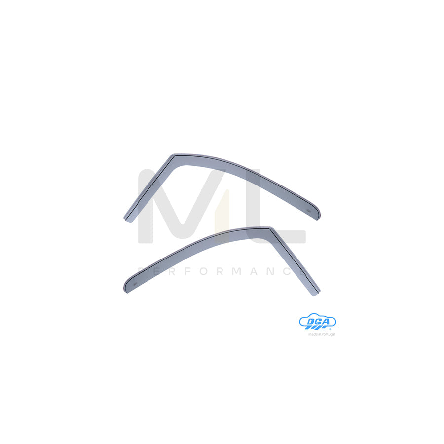 DGA 06045 Wind deflectors for CITRO脣N BERLINGO Arrow direction, Front, inner