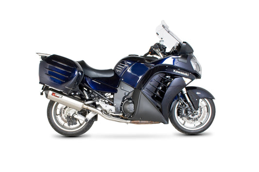 Scorpion RKA94SEO Kawasaki GTR1400 Serket Parallel Slip-On - Brushed Stainless Steel Sleeve | ML Performance US US