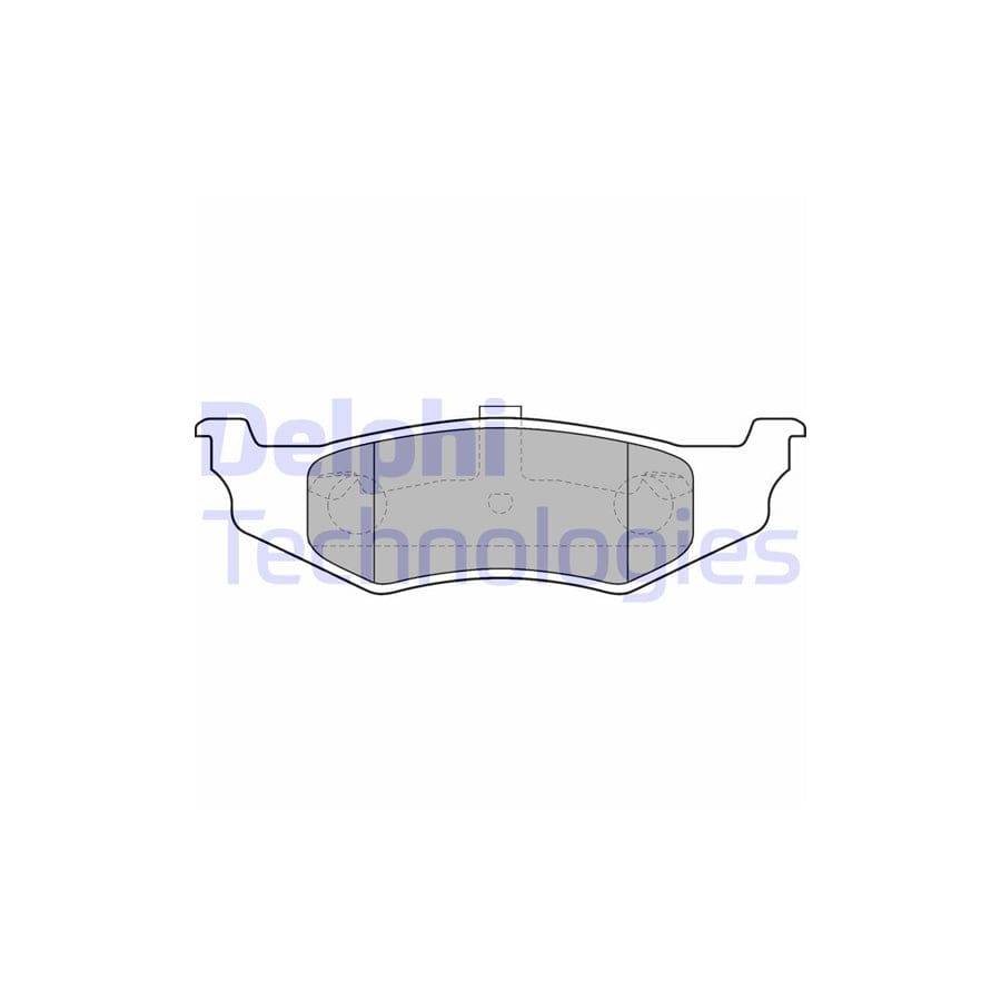 Delphi Lp1515 Brake Pad Set