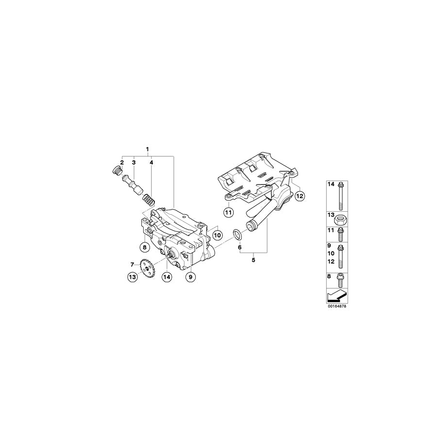 Genuine BMW 11417507648 E46 E81 E91 Control Valve (Inc. 316ti, 116i 1.6 & 320si) | ML Performance US Car Parts