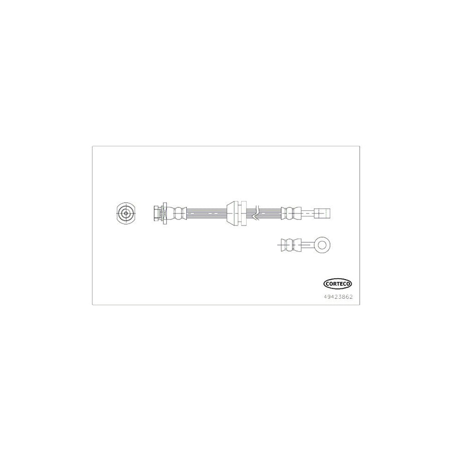 Corteco 49423862 Brake Hose