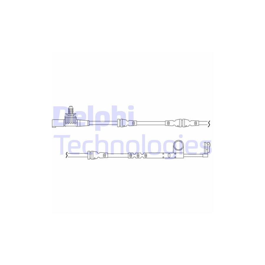 Delphi Lz0197 Warning Contact Set, Brake Pad Wear For Land Rover Range Rover Sport (L320)
