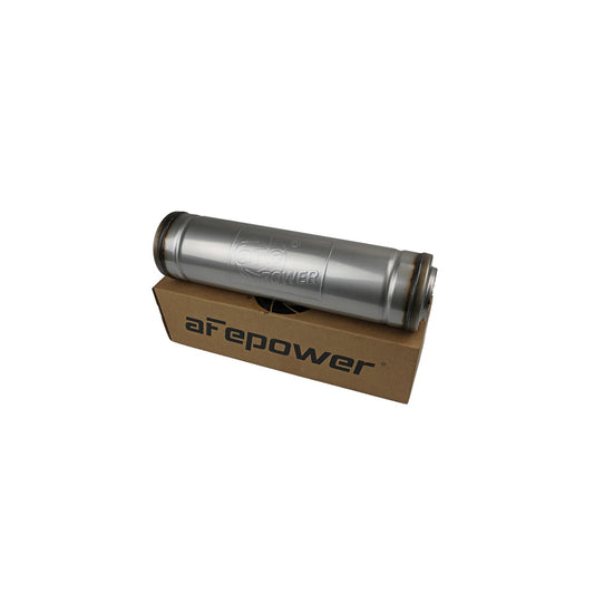  aFe 49M30050 3 IN ID Center/Center x 5 IN Dia. x 18 IN L - Round Body Muffler  | ML Performance US Car Parts
