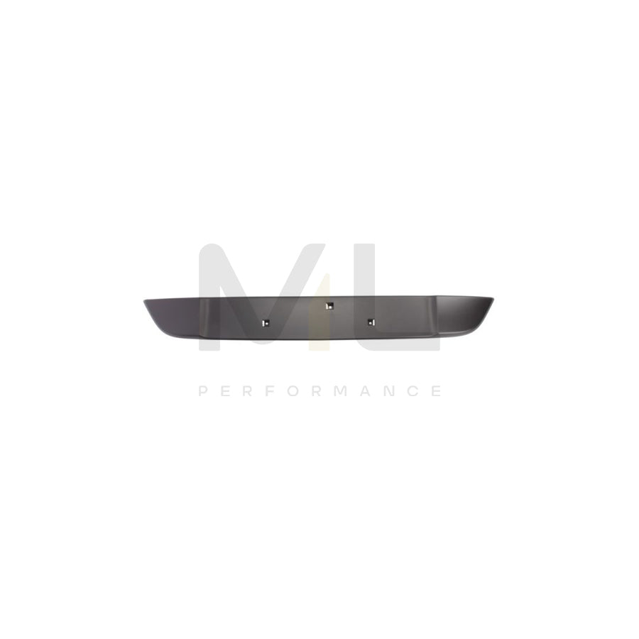 BLIC 6509-01-1303920P Number plate holder Front, Black, frameless | ML Performance Car Parts