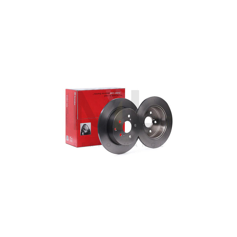 BREMBO COATED DISC LINE 08.B646.11 Brake Disc for TOYOTA Verso (AR20) Solid, Coated | ML Performance Car Parts