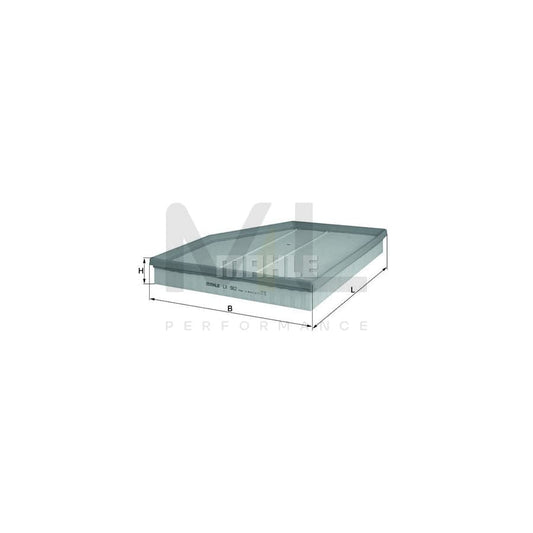 MAHLE ORIGINAL LX 982 Air Filter Filter Insert | ML Performance Car Parts