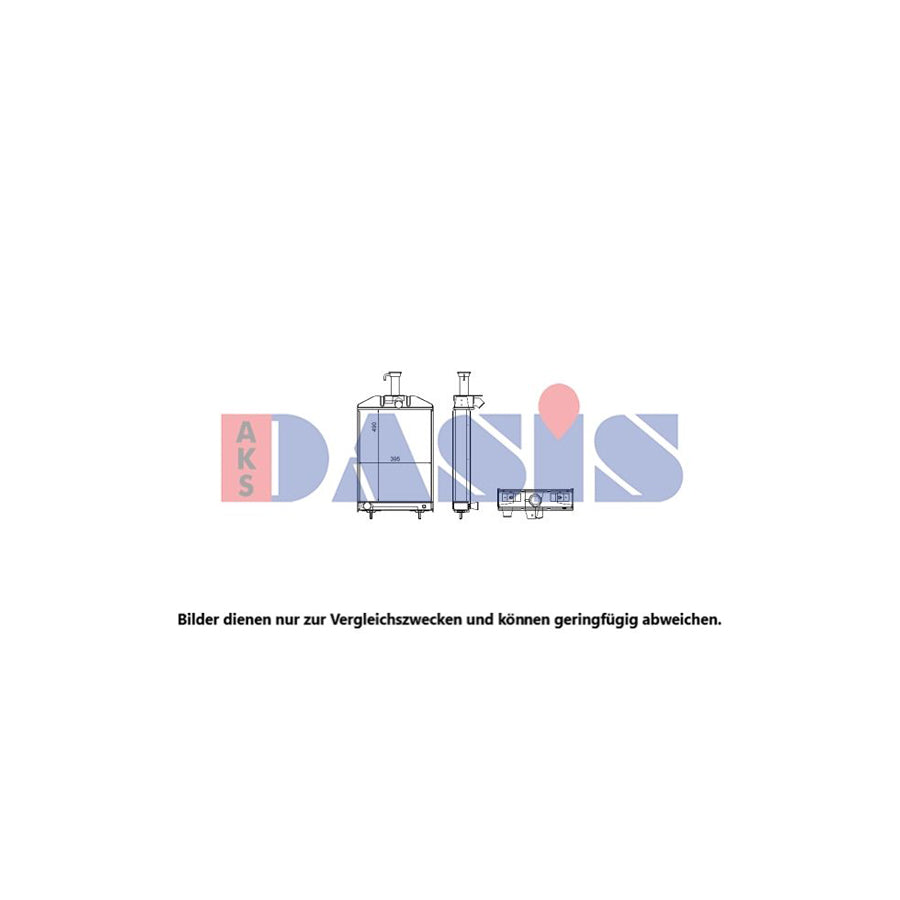 AKS Dasis 440195N Engine Radiator