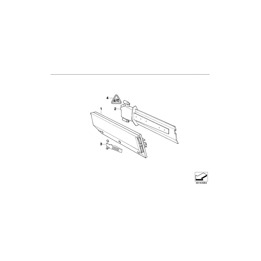 Genuine BMW 64111390906 E32 Control Unit F Heater Control (Inc. 740i, 730iL & 730i) | ML Performance US Car Parts