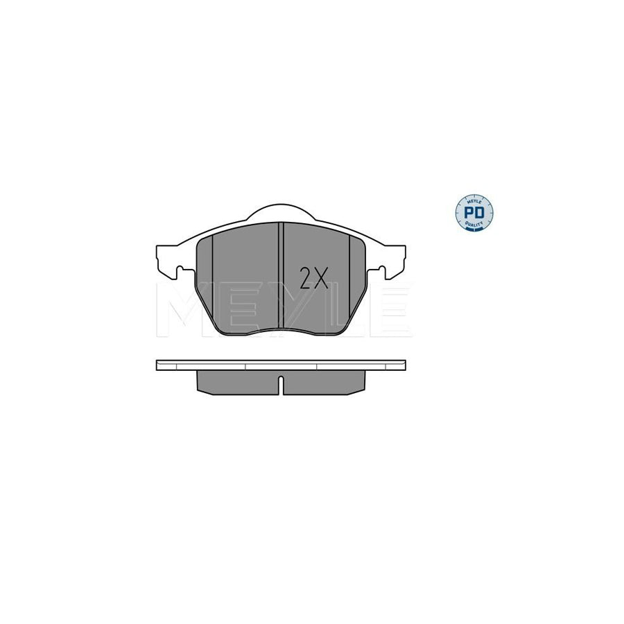 Meyle 025 219 1119/Pd Brake Pad Set