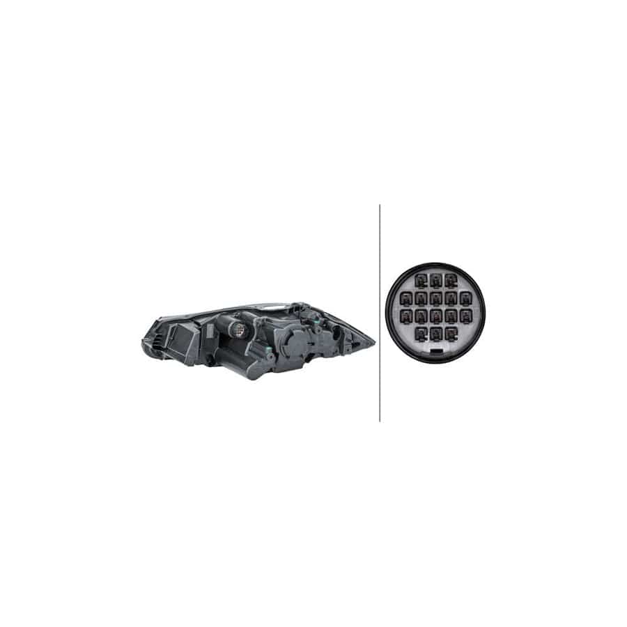 Hella 1ZS 354 815-041 Headlight For Jaguar Xf
