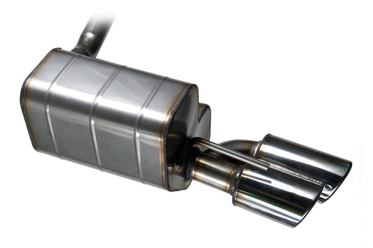 QuickSilver MZ032 Mercedes 300 SEL 6.3 W109 - Stainless Steel Exhaust | ML Performance US Car Parts