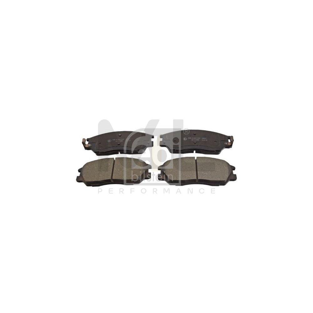 Febi Bilstein 175207 Brake Pad Set Front Axle, With Acoustic Wear Warning