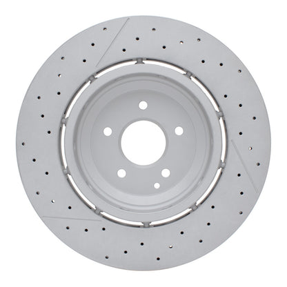DFC 06-11 Mercedes-Benz SLK55 AMG Front Drilled and Slotted Hi-Carbon Alloy Geomet Coated Rotor