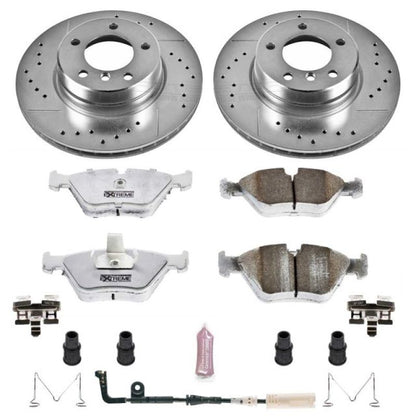 PowerStop Power Stop 04-05 BMW 525i Front Z26 Street Warrior Brake Kit