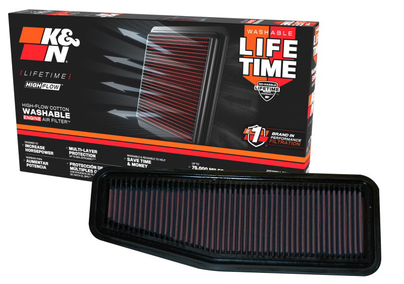 K&N Engineering K&N 00-06 Toyota Previa / Rav4 2.0L/2.4L Drop In Air Filter