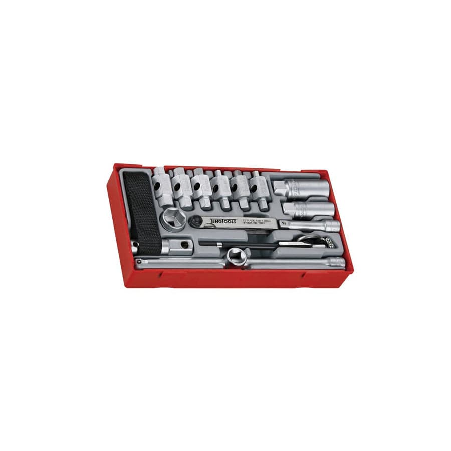 Teng TENTTOS16 TTOS16 Oil Service Kit, 16 Piece