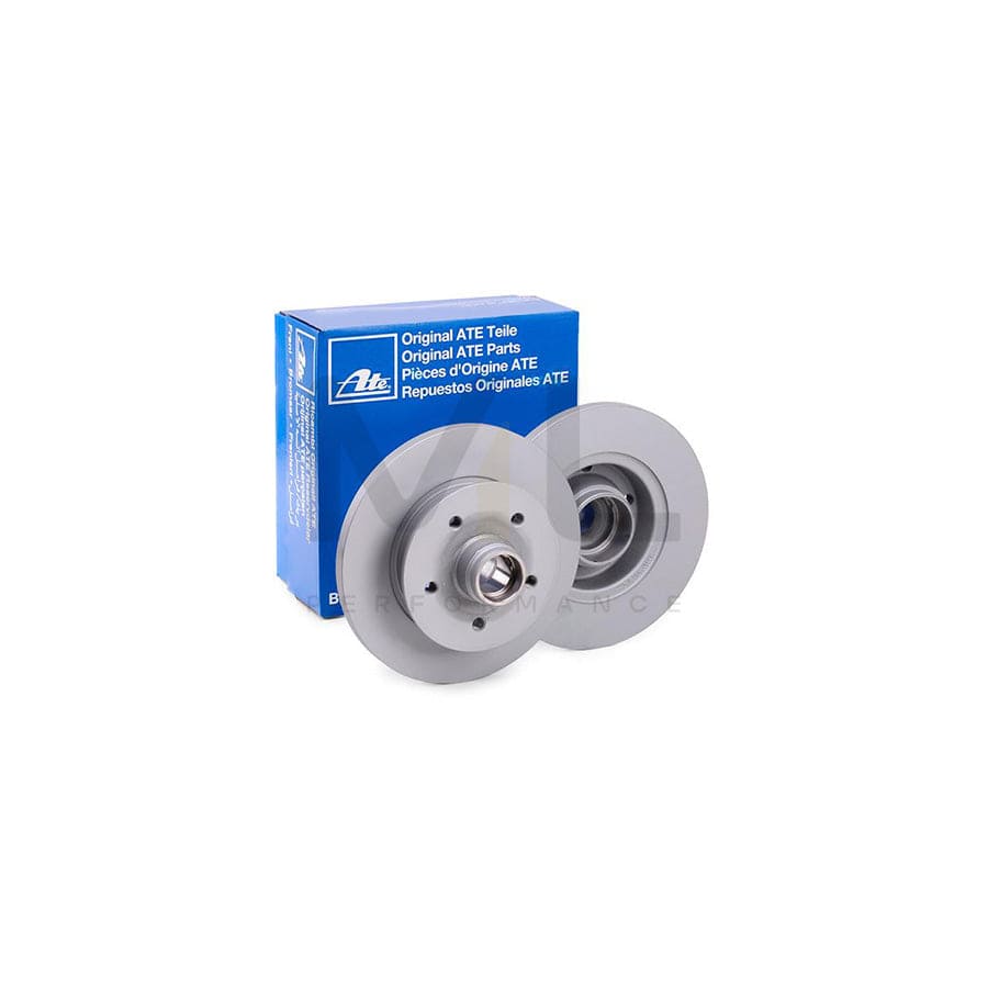 ATE 24.0116-0104.1 Brake Disc for Solid, Coated  - 1 piece