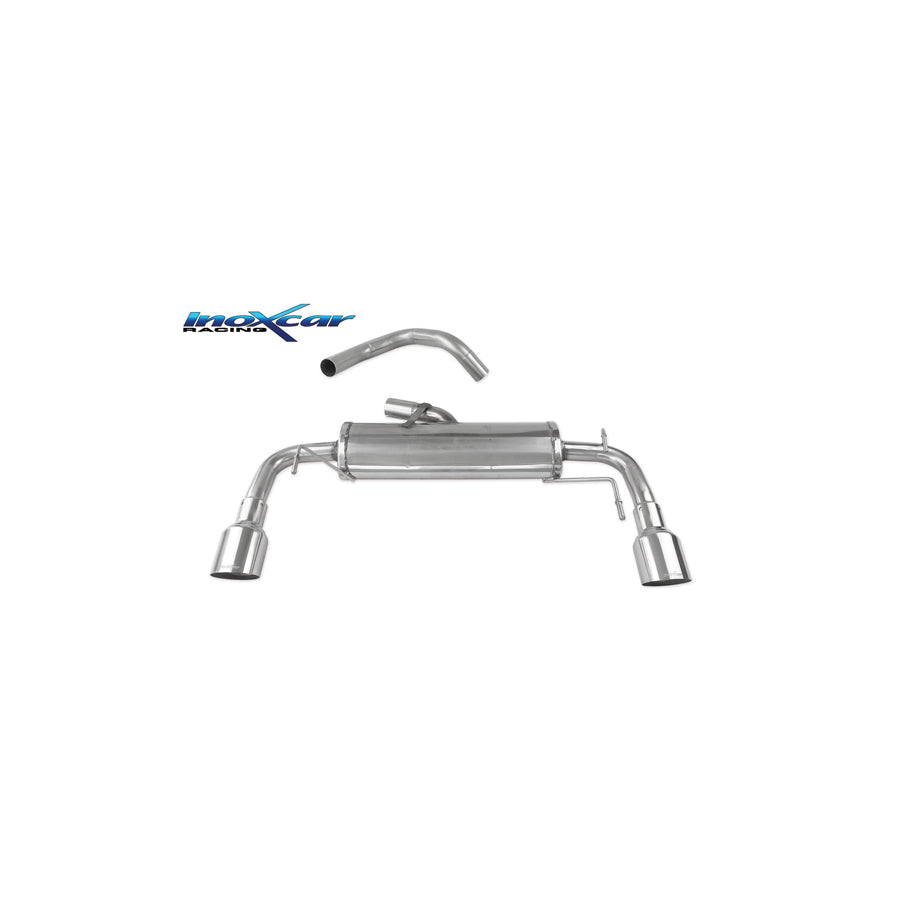 InoXcar FICQ.14.102R Abarth 595 Rear Silencer